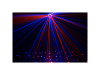 Algam Lighting PHEBUS 2 Projetor laser LED 3 em 1 combinado - derby, strobe e laser Algam Lighting PHEBUS 2 Projetor laser LED 3 em 1 combinado - derby, strobe e laser